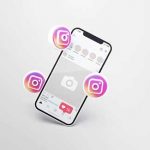 تصویر زیبای موکاپ اینستاگرام